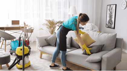 Працівниця з прибирання апартаментів 