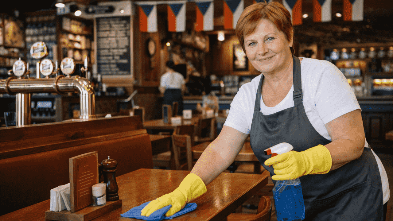 Прибиральниця у ресторані чеської кухні (підробіток)