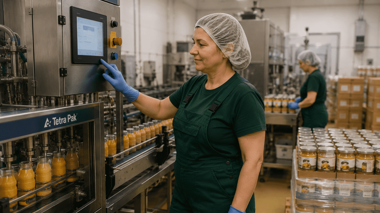 Працівник продукції на виробництво соків та дитячого харчування (Pabianice)