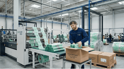 Працівник на виробництво упаковки для квітів