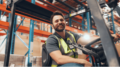 Водій навантажувача UDT + робота зі сканером 