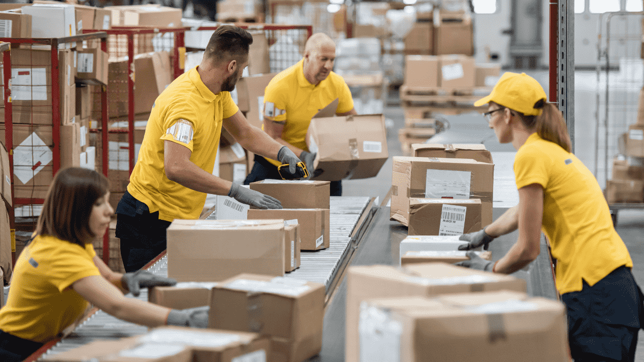 Працівник складу InPost (Gliwice)
