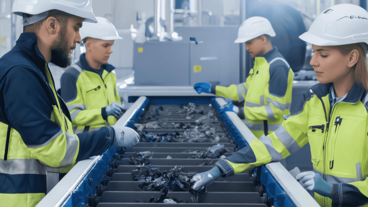 Працівник продукції Mundus (околиці Катовіце)