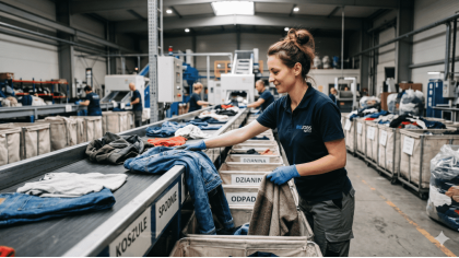 Працівник на сортування одягу (Кельце)