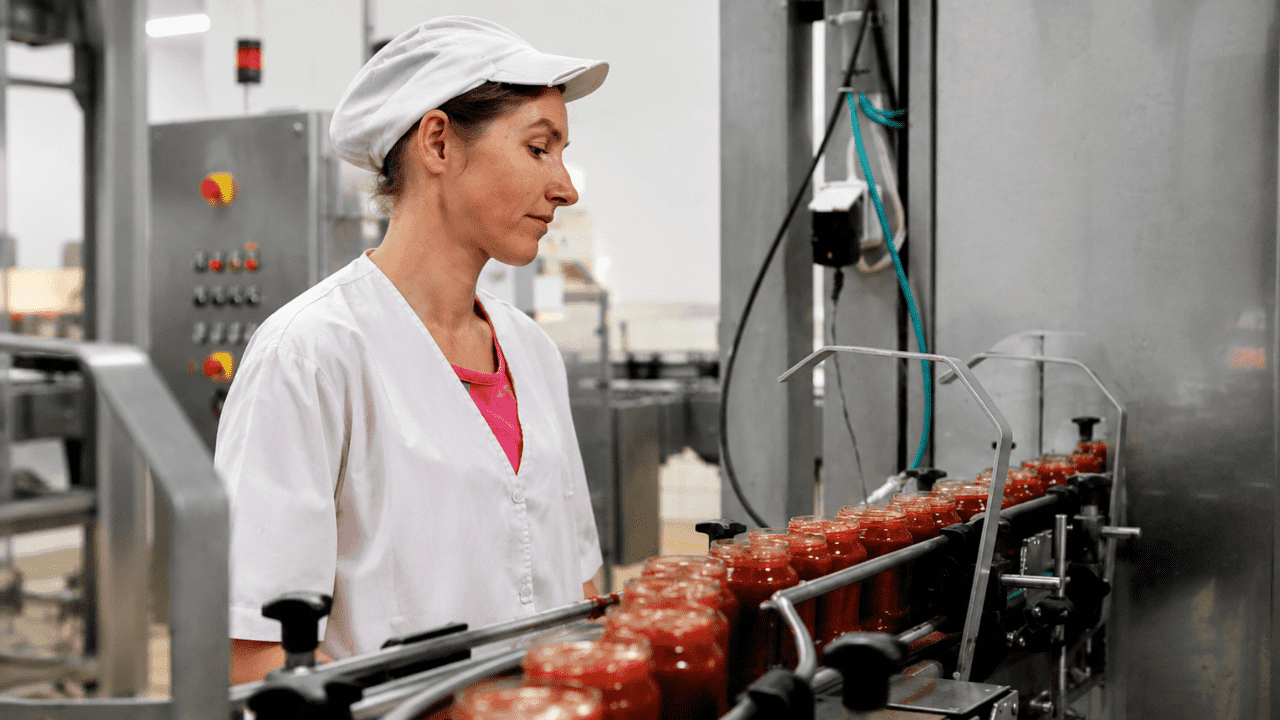 Оператор виробничої лінії на виробництві овочевої продукції